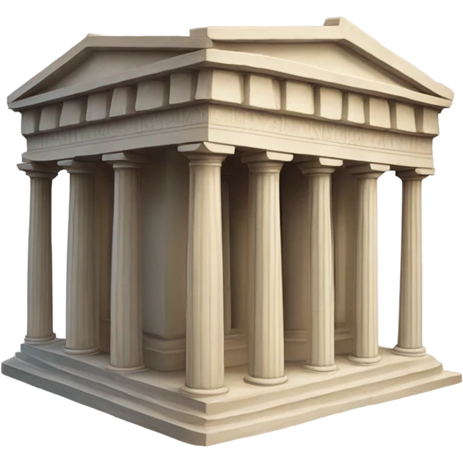 greek temple emoji