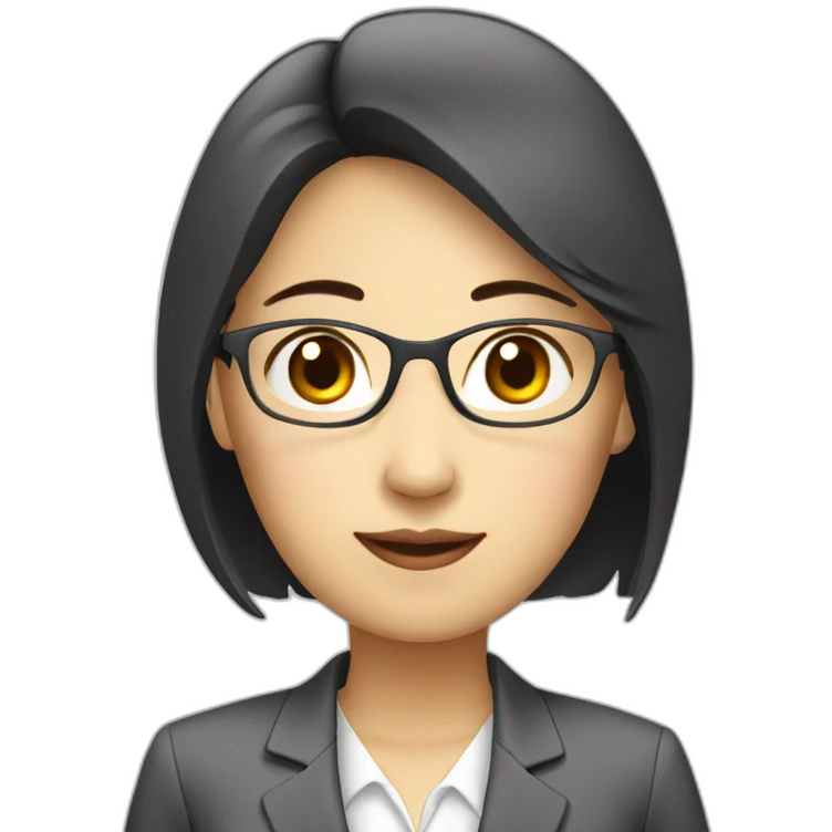 lady office worker asian emoji