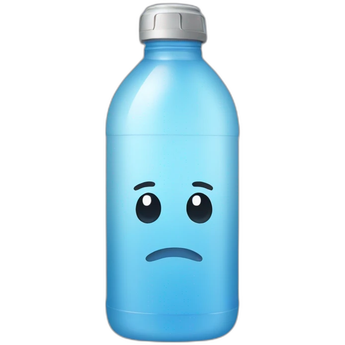 Water bottle emoji
