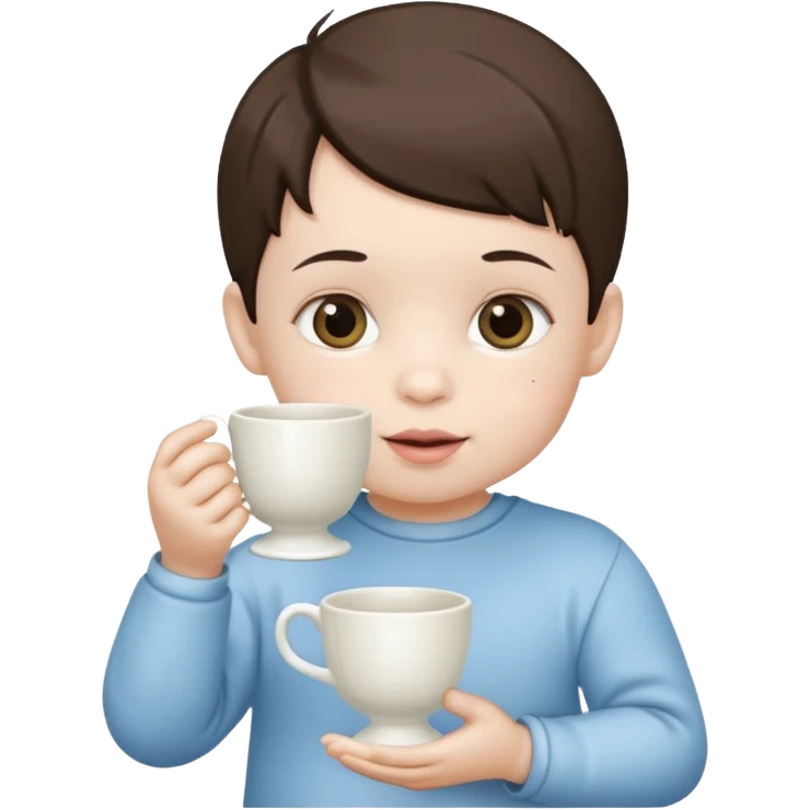 Babie Holding Cups emoji