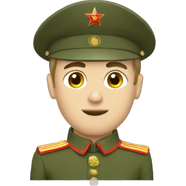 the USSR Soldier emoji