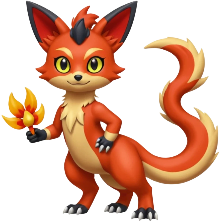 Torracat-Amaura-
Salandit-Fennekin-Fakémon-Digimon-fusion (full body) emoji