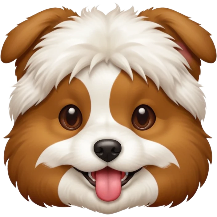 Cute dog emoji