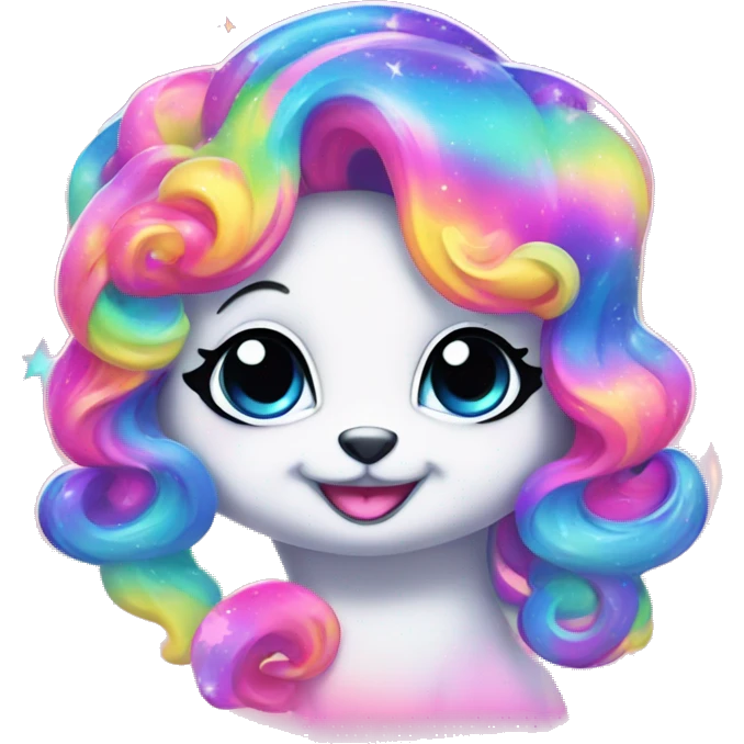 lisa frank galaxy emoji