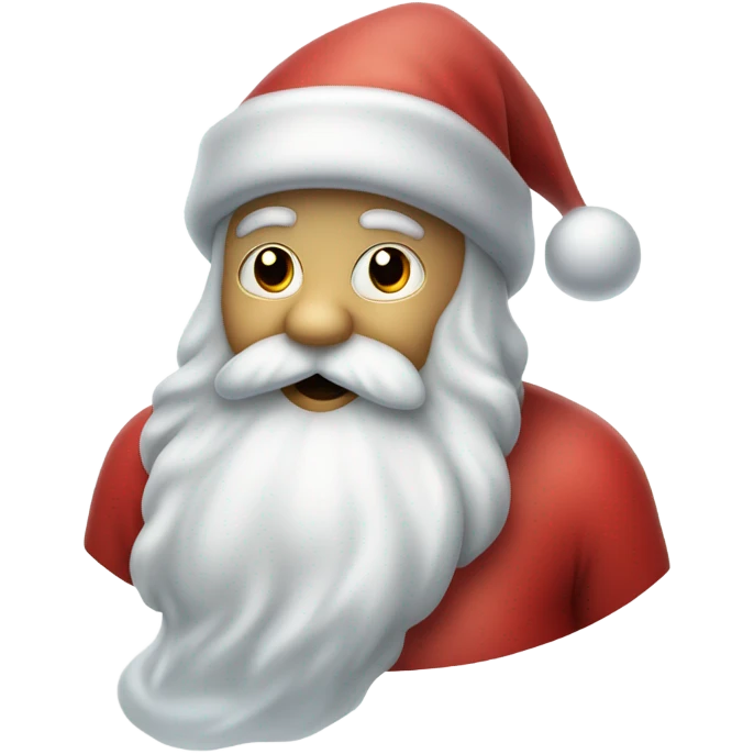 Santa Claus daed emoji