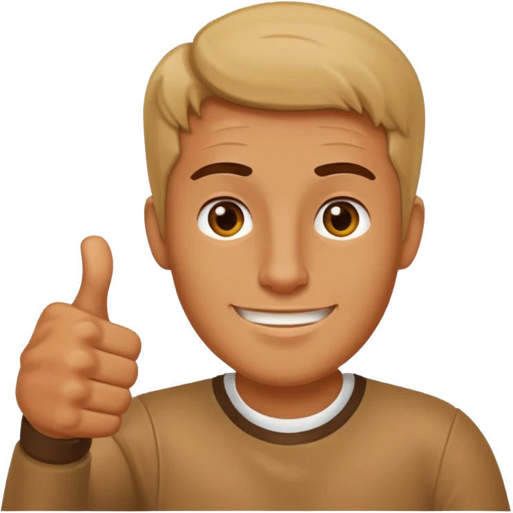 thumb up man emoji