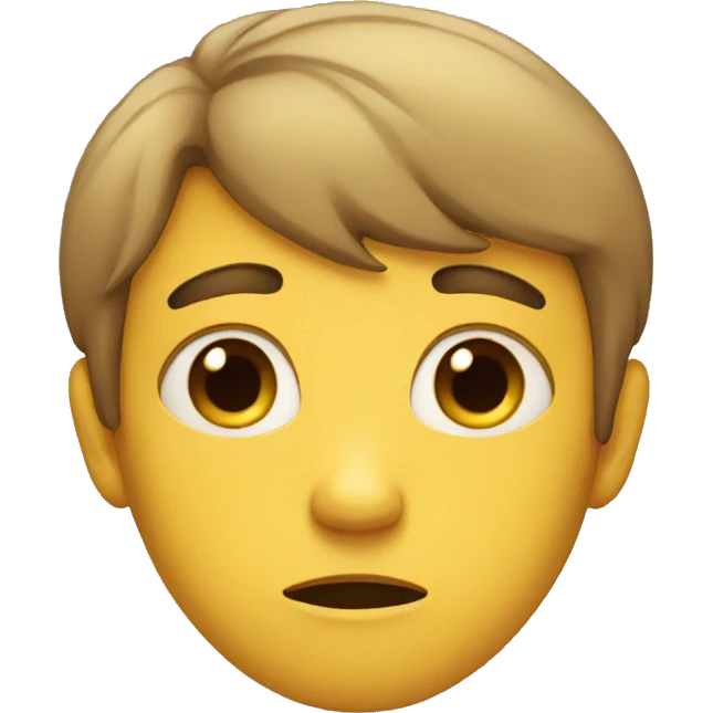 sad boy emoji