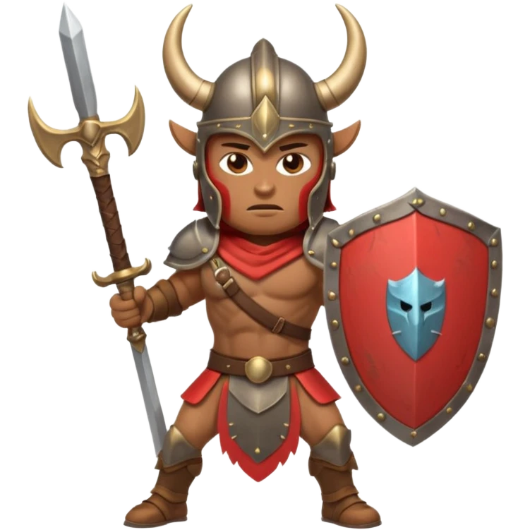 Ridgewater warrior mascot emoji