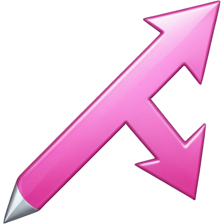 Pink reverse arrow  emoji