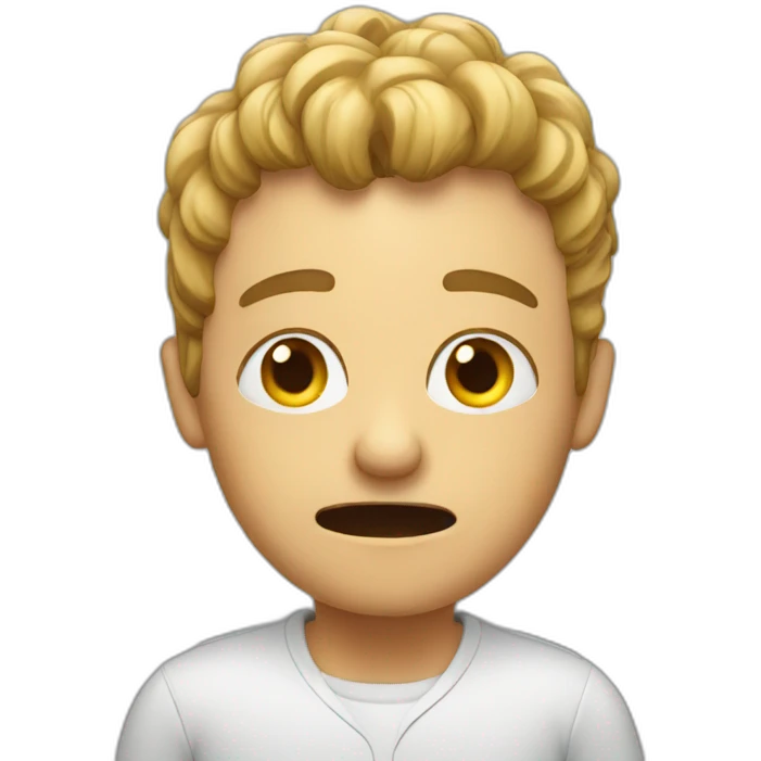 Stressed Qa emoji