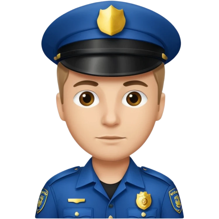 Cop pig emoji