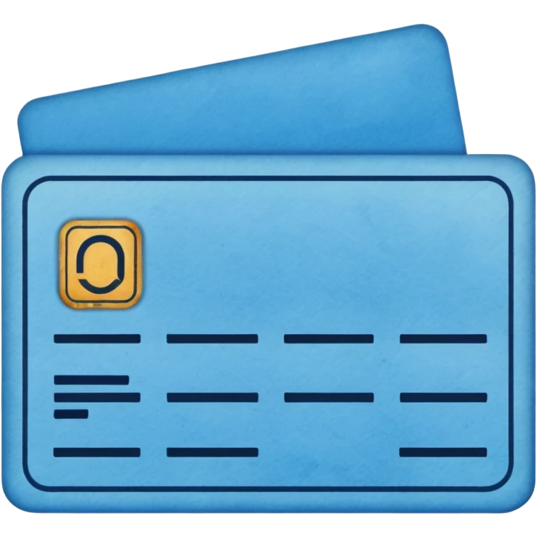 Library card
 emoji