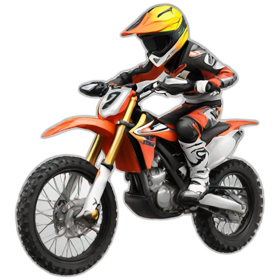 Moto cross emoji