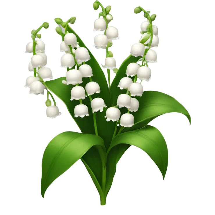 lilies of the valley emoji