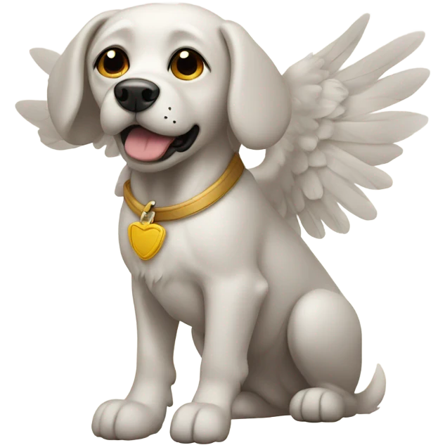 a dog with wings  emoji