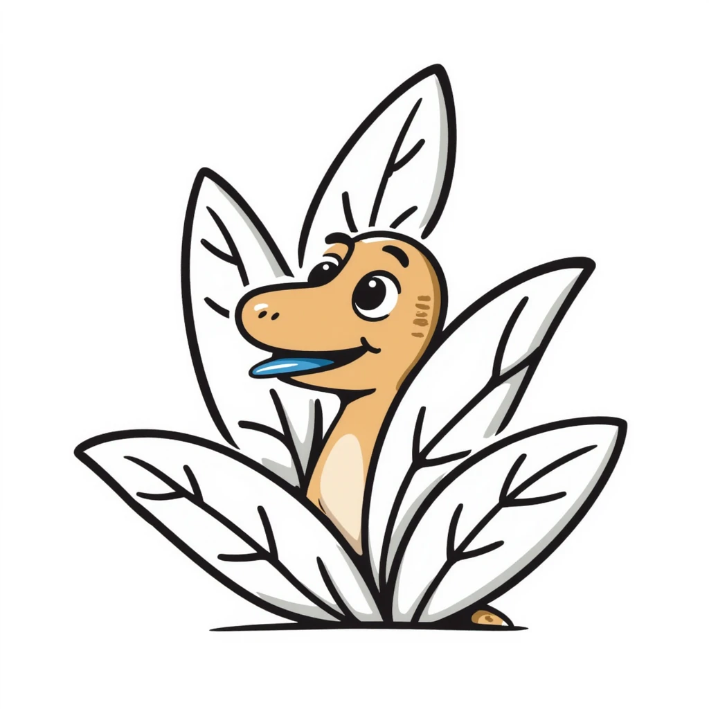 brown lizard with a blue tongue emoji