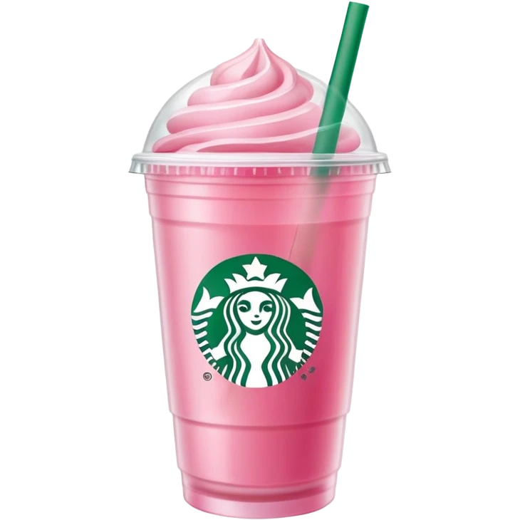 Starbucks pink drink  emoji