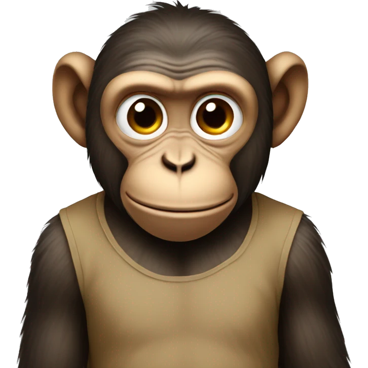Monkey thinking  emoji