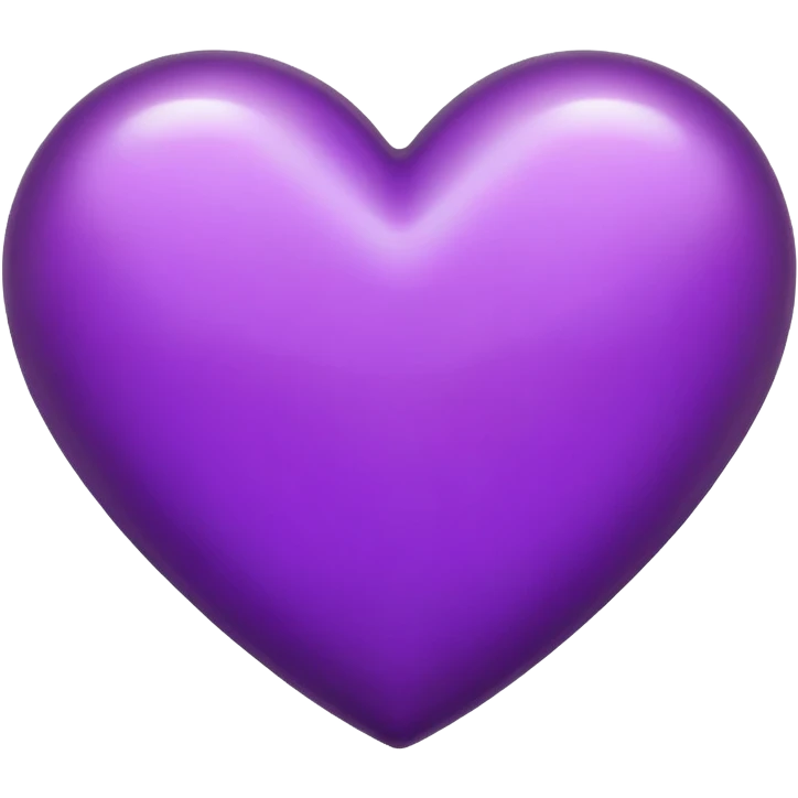 
purple heart emoji