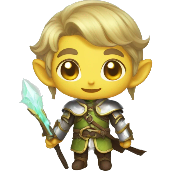 rpg elf cleric healing emoji