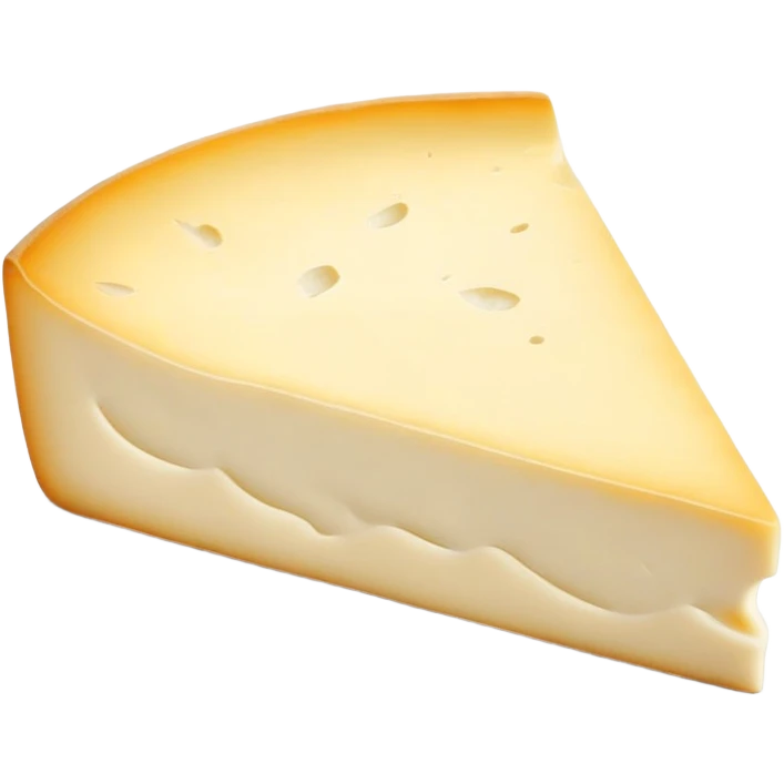 cinematic-realistic-brie-cheese-emoji,-featuring-soft-ripened-cheese-with-a-delicate white rind-rendered-with-lifelike-detail-and-inviting,-natural-lighting emoji