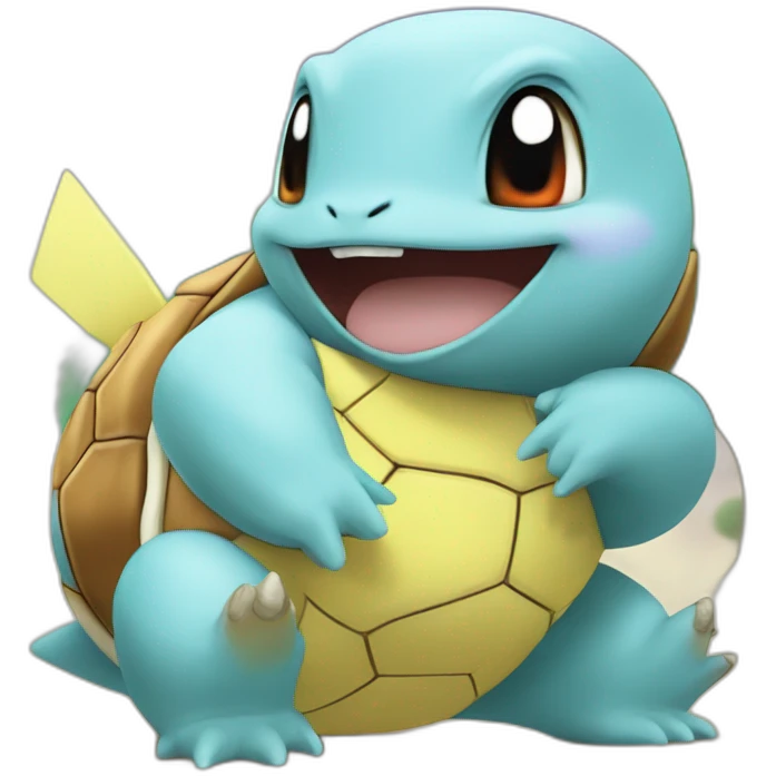 squirtle and pikachu emoji