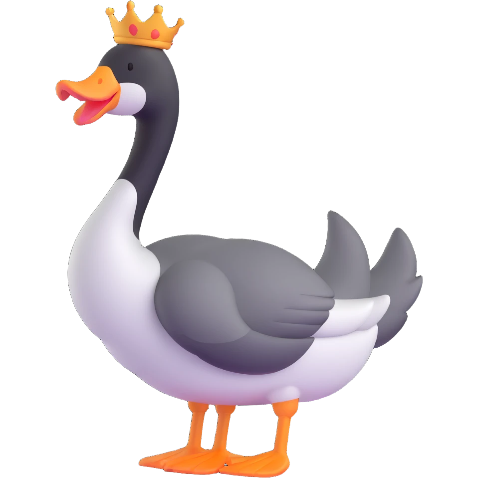 goose king emoji