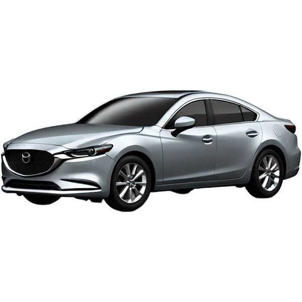2019 Mazda 6 silver emoji