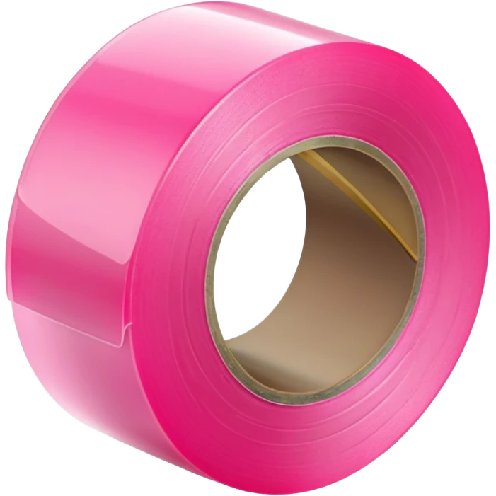 Pink scotch tape emoji