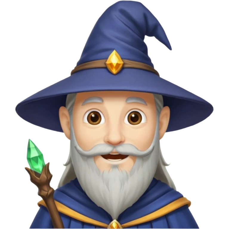 Funny Wizard emoji