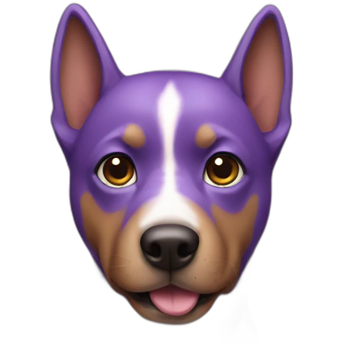 purple dogs  emoji