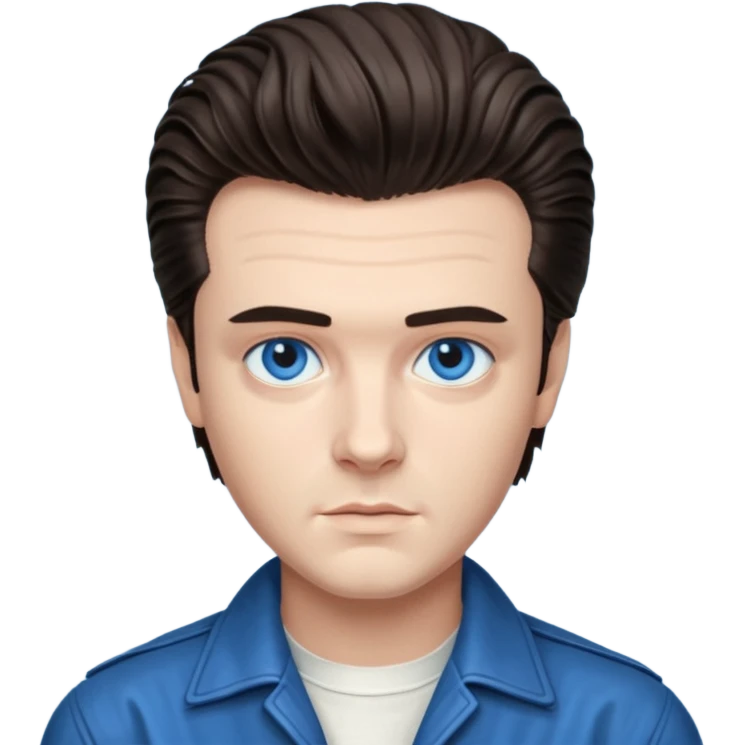 steve from stranger things, elvis hair style emoji