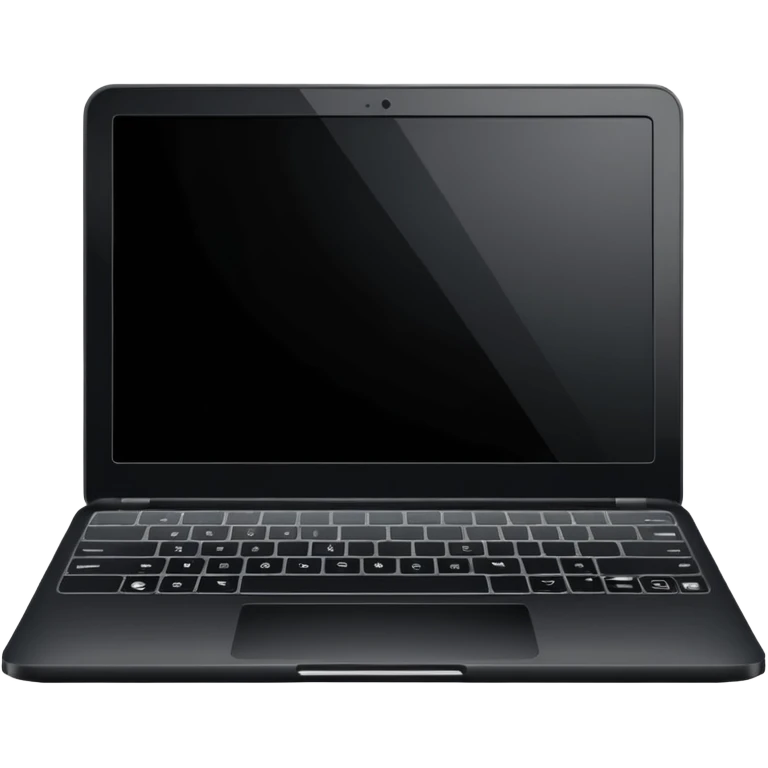 Black Laptop emoji
