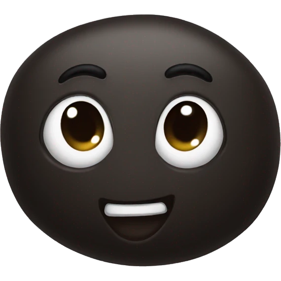 black bean emoji
