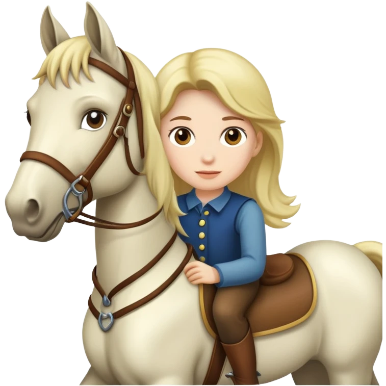 Person on horse  emoji