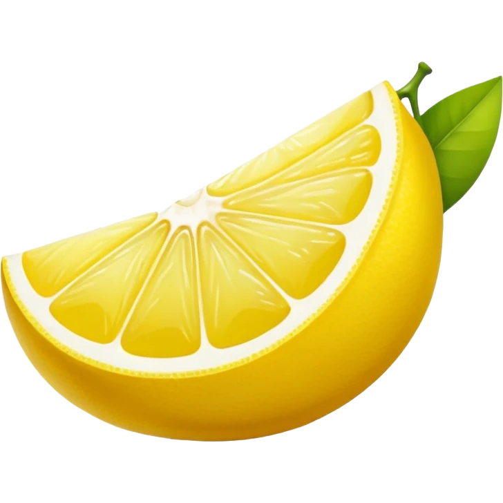 lemon wedge
 emoji