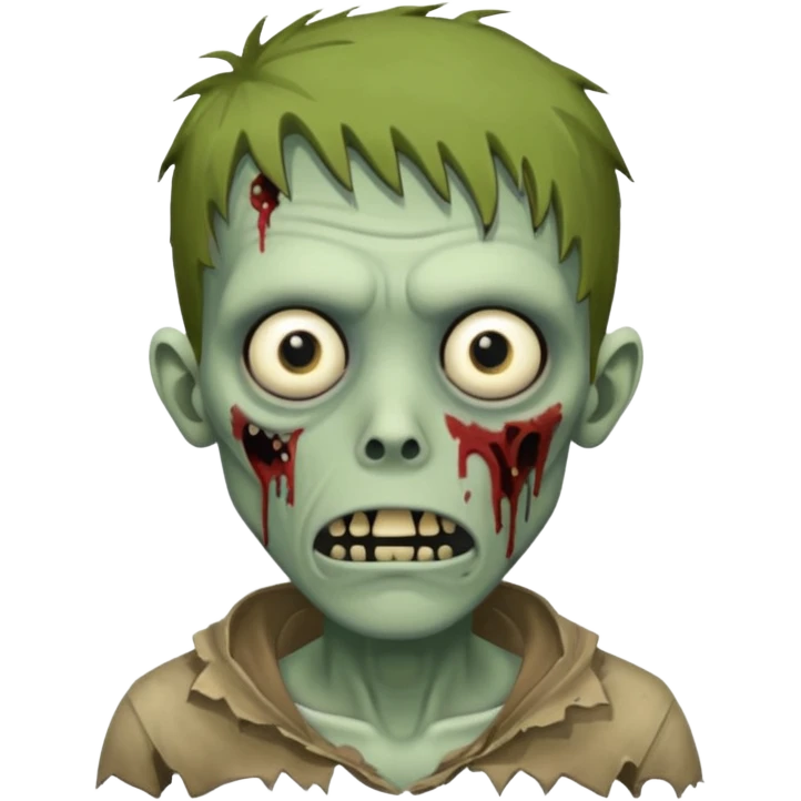 skinny zombie emoji