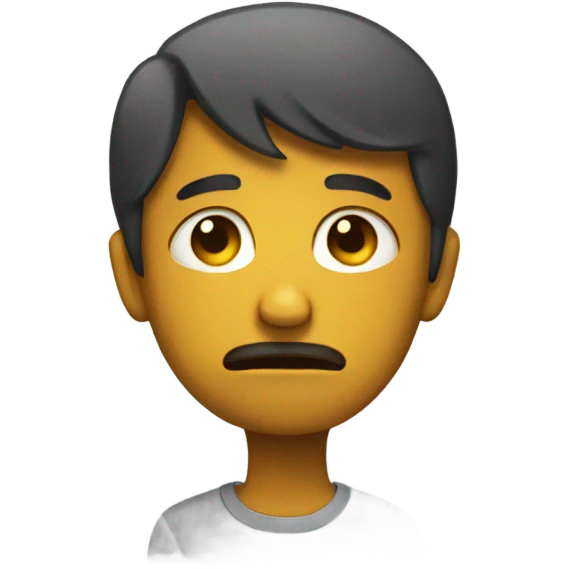 Emoji triste emoji