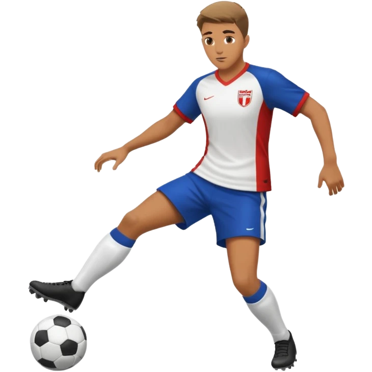 a player Defending against a player  in soccer  emoji