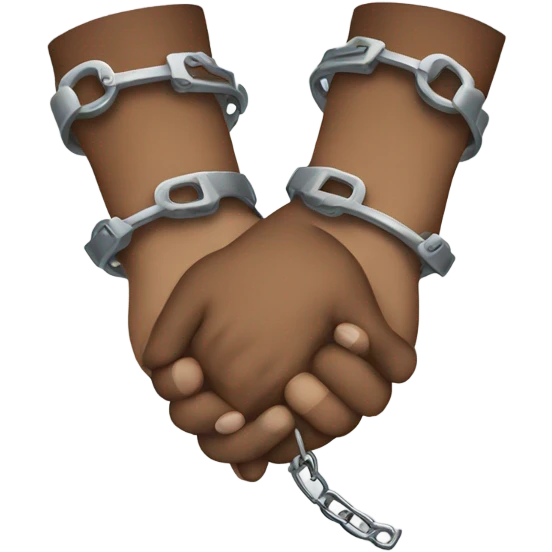 hands in handcuffs emoji
