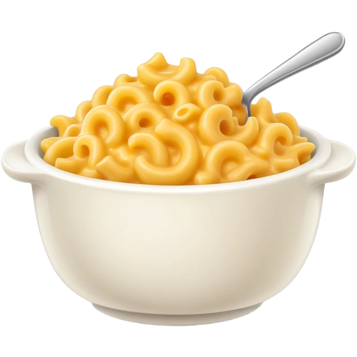 Mac and cheese bowl  emoji