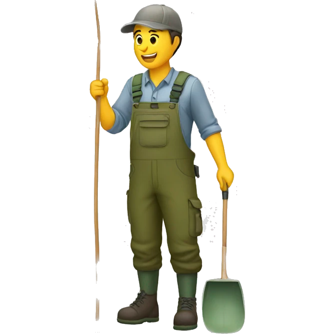 angler weeding emoji