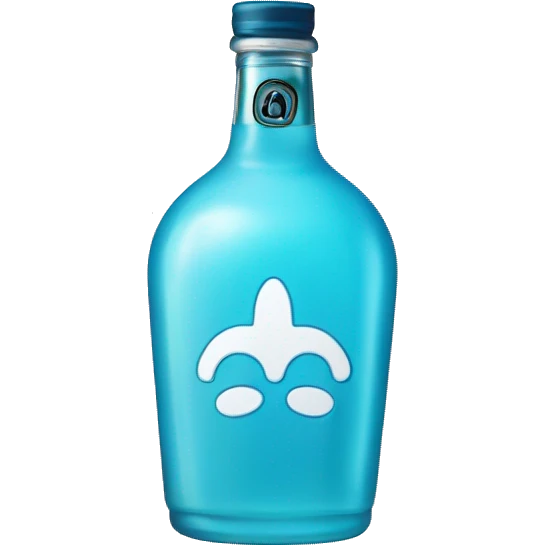 Hpnotiq bottle vodka  emoji