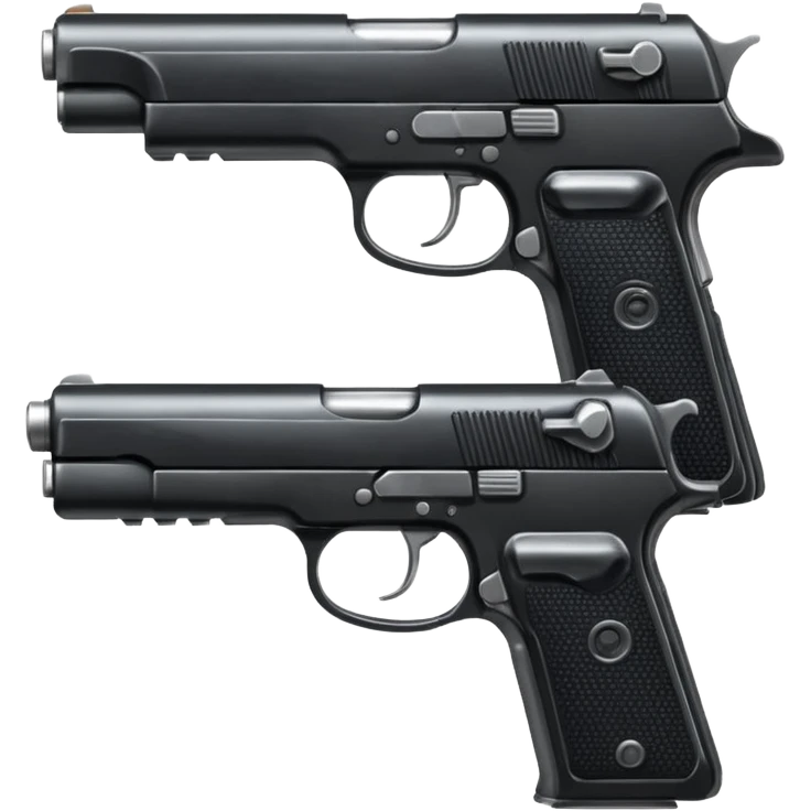 2 guns emoji