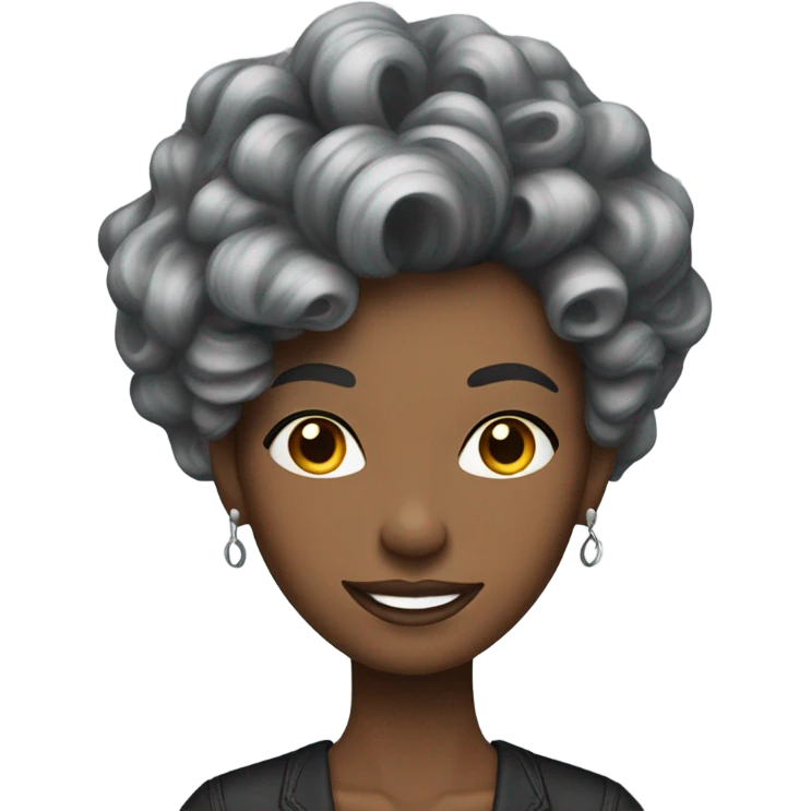 pretty hairdresser woman  emoji