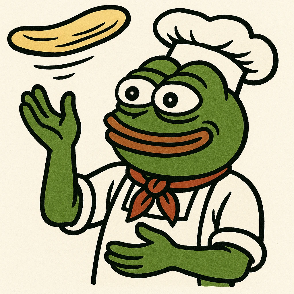 smiling Italian chef spinning pizza dough emoji