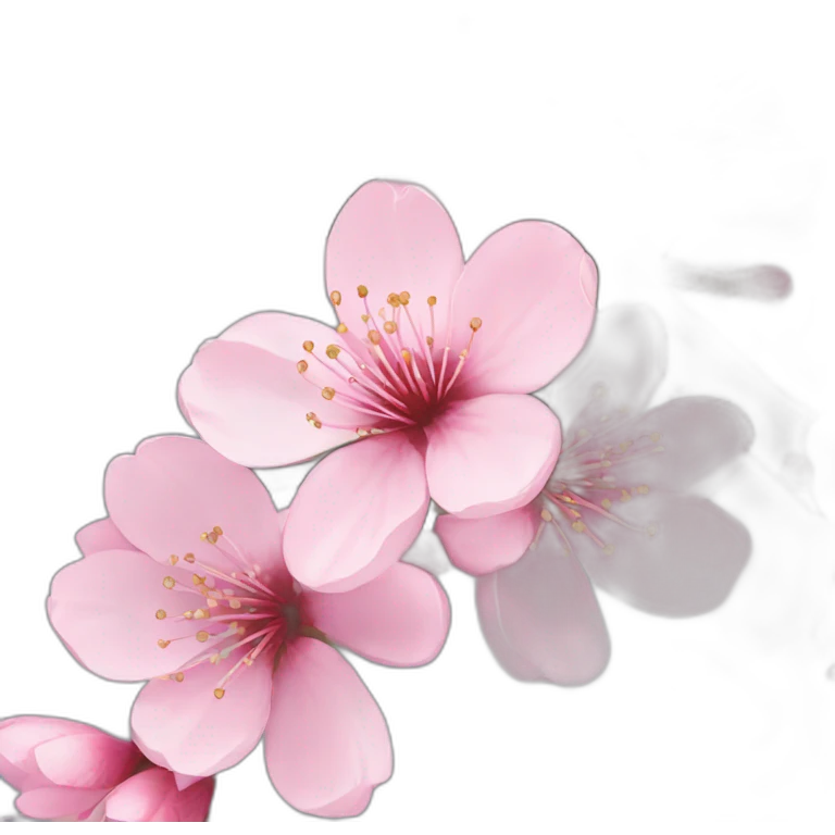 Cherry blossom emoji