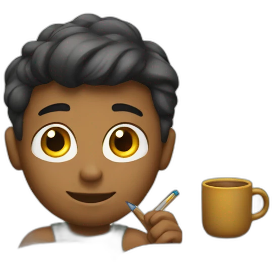sending homework emoji