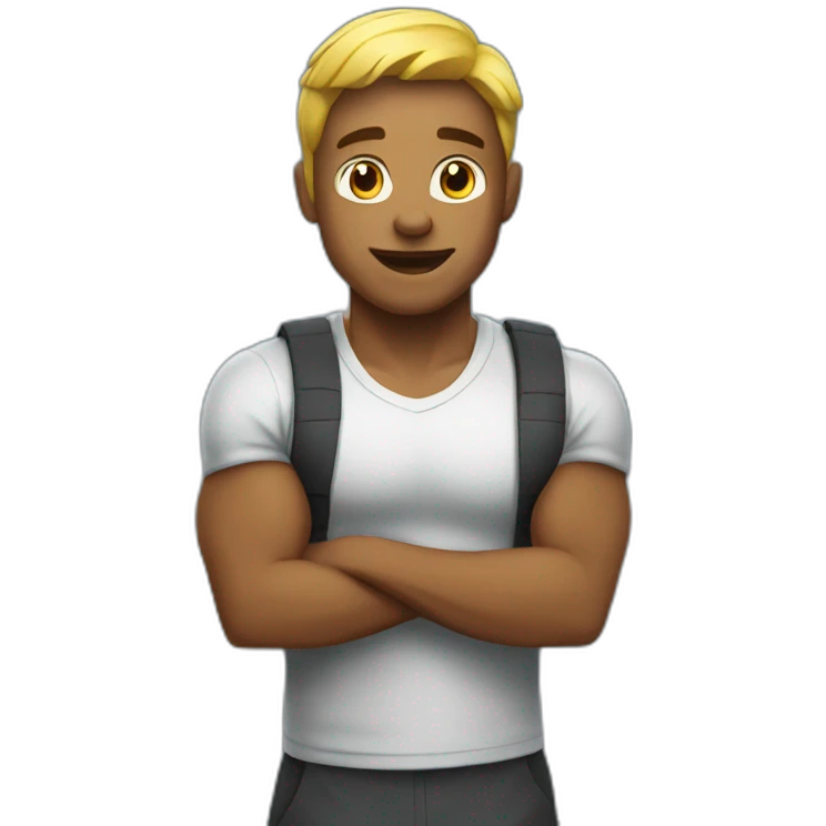 Going to gym emoji