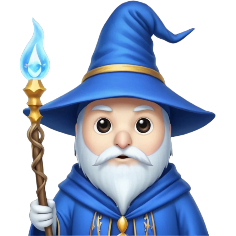 Penguin Wizard emoji